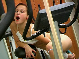 Vicky playing with herself