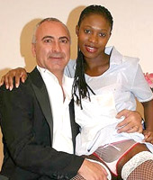 An exotic nurse from South Africa