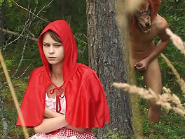 Little Red Riding Hood gets a surprise
