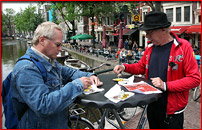 Tasting the Dutch herring