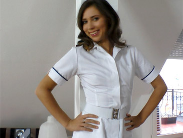 Ananter morphs into sexy nurse! Ananter morphs into sexy nurse!