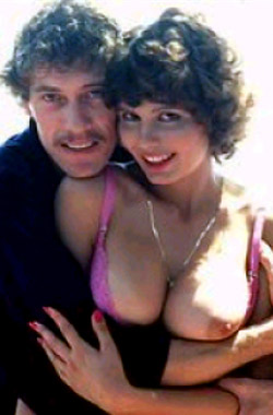 Desiree Cousteau with John Holmes
